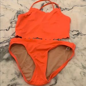 Crewcuts bikini neon orange